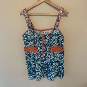 Anthropologie unique tank